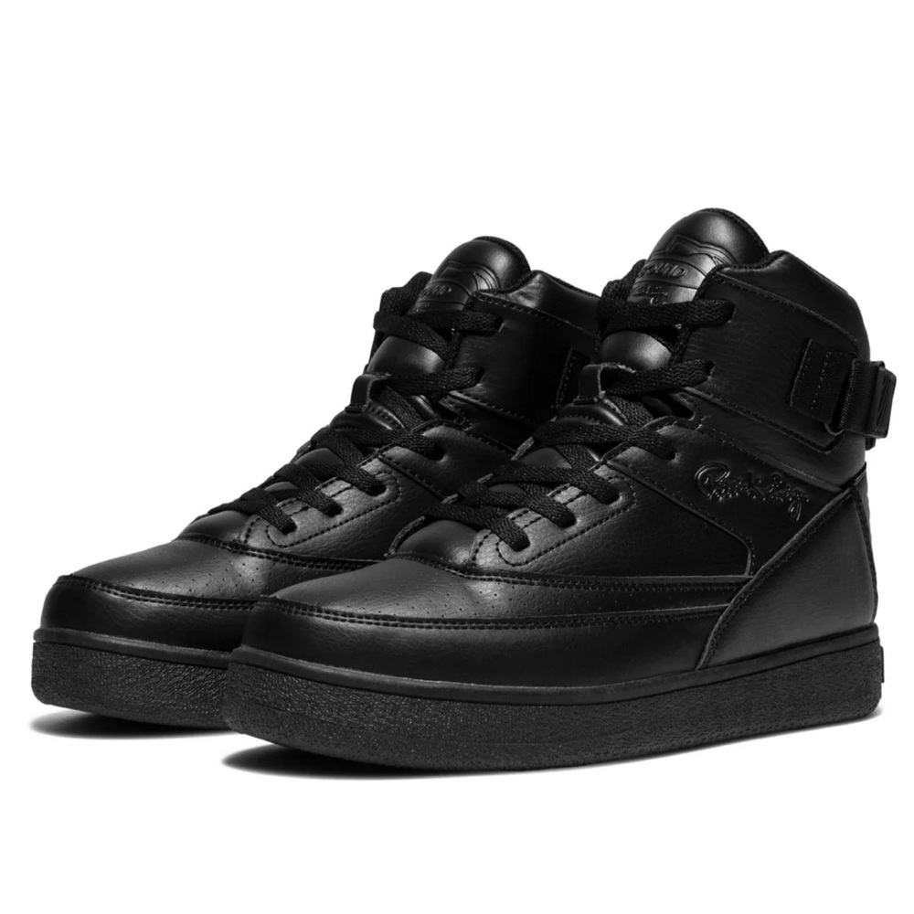 Patrick Ewing 33 Orion Strap Black High-Top Sneakers - Picture 2 of 5